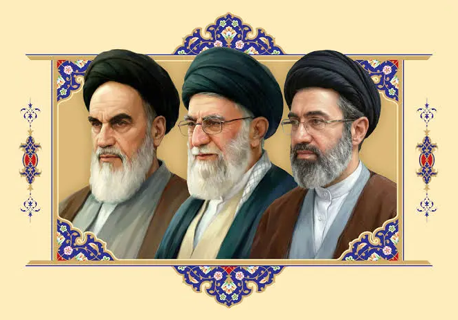 تصویر مقام معظم رهبری و امام خمینی (ره)